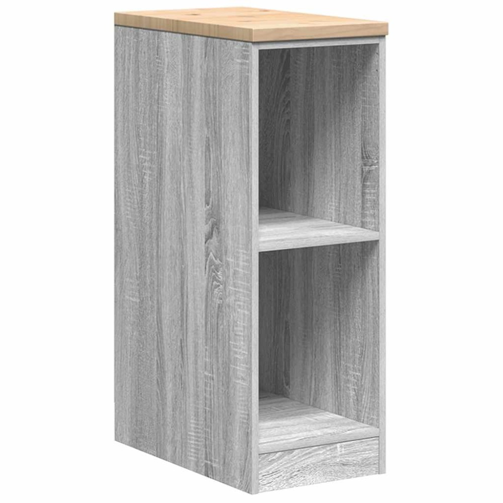 vidaXL Dulap depozitare garaj gri Sonoma 30x51x85 cm