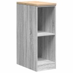 vidaXL Dulap depozitare garaj gri Sonoma 30x51x85 cm vidaXL Dulap depozitare garaj gri Sonoma 30x51x85 cm