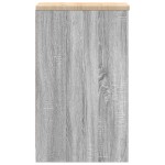 vidaXL Dulap depozitare garaj gri Sonoma 30x51x85 cm vidaXL Dulap depozitare garaj gri Sonoma 30x51x85 cm