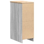 vidaXL Dulap depozitare garaj gri Sonoma 30x51x85 cm vidaXL Dulap depozitare garaj gri Sonoma 30x51x85 cm