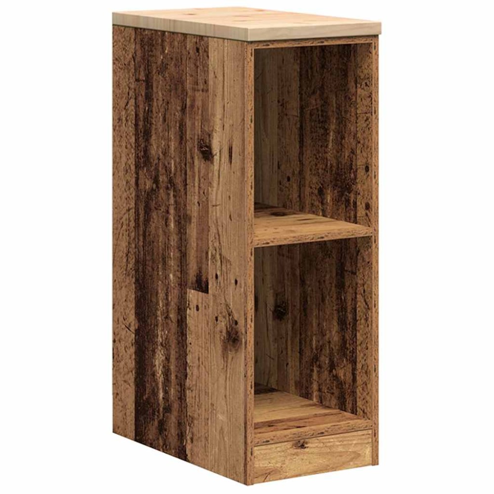vidaXL Dulap depozitare garaj lemn vechi 30x51x85 cm lemn masiv de pin
