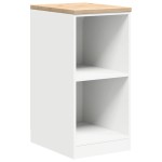 vidaXL Dulap depozitare garaj alb 40x51x85 cm lemn masiv de pin vidaXL Dulap depozitare garaj alb 40x51x85 cm lemn masiv de pin
