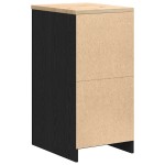 vidaXL Dulap depozitare garaj negru 40x51x85 cm lemn masiv de pin vidaXL Dulap depozitare garaj negru 40x51x85 cm lemn masiv de pin