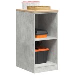 vidaXL Dulap depozitare garaj Beton Gri 40x51x85 cm lemn masiv de pin vidaXL Dulap depozitare garaj Beton Gri 40x51x85 cm lemn masiv de pin