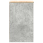 vidaXL Dulap depozitare garaj Beton Gri 40x51x85 cm lemn masiv de pin vidaXL Dulap depozitare garaj Beton Gri 40x51x85 cm lemn masiv de pin