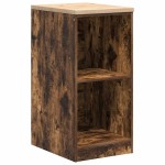 vidaXL Dulap de depozitare de garaj stejar afumat 40x51x85 cm