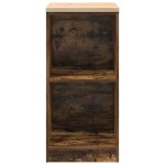 vidaXL Dulap de depozitare de garaj stejar afumat 40x51x85 cm