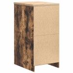 vidaXL Dulap de depozitare de garaj stejar afumat 40x51x85 cm