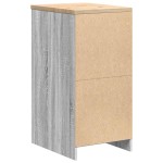 vidaXL Dulap depozitare garaj gri Sonoma 40x51x85 cm lemn masiv de pin vidaXL Dulap depozitare garaj gri Sonoma 40x51x85 cm lemn masiv de pin