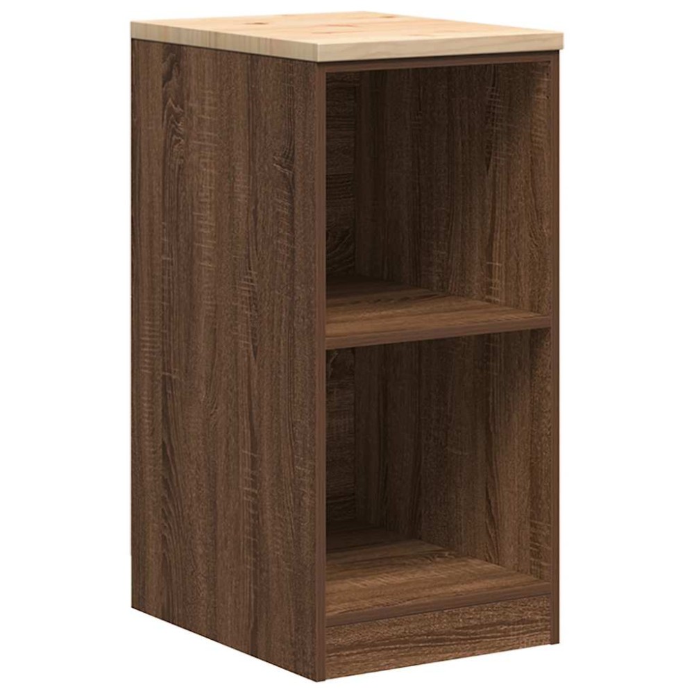 vidaXL Dulap de depozitare pentru garaj Stejar maro 40x51x85 cm
