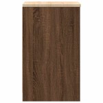 vidaXL Dulap de depozitare pentru garaj Stejar maro 40x51x85 cm