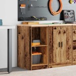 vidaXL Dulap depozitare garaj lemn vechi 40x51x85 cm lemn masiv de pin vidaXL Dulap depozitare garaj lemn vechi 40x51x85 cm lemn masiv de pin