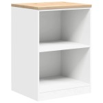 vidaXL Dulap depozitare garaj alb 60x51x85 cm lemn masiv de pin vidaXL Dulap depozitare garaj alb 60x51x85 cm lemn masiv de pin