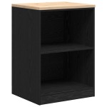 vidaXL Dulap depozitare garaj negru 60x51x85 cm lemn masiv de pin vidaXL Dulap depozitare garaj negru 60x51x85 cm lemn masiv de pin