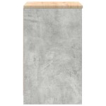 vidaXL Dulap depozitare garaj Beton Gri 60x51x85 cm lemn masiv de pin vidaXL Dulap depozitare garaj Beton Gri 60x51x85 cm lemn masiv de pin
