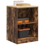 vidaXL Dulap de depozitare pentru garaj stejar afumat 60x51x85 cm