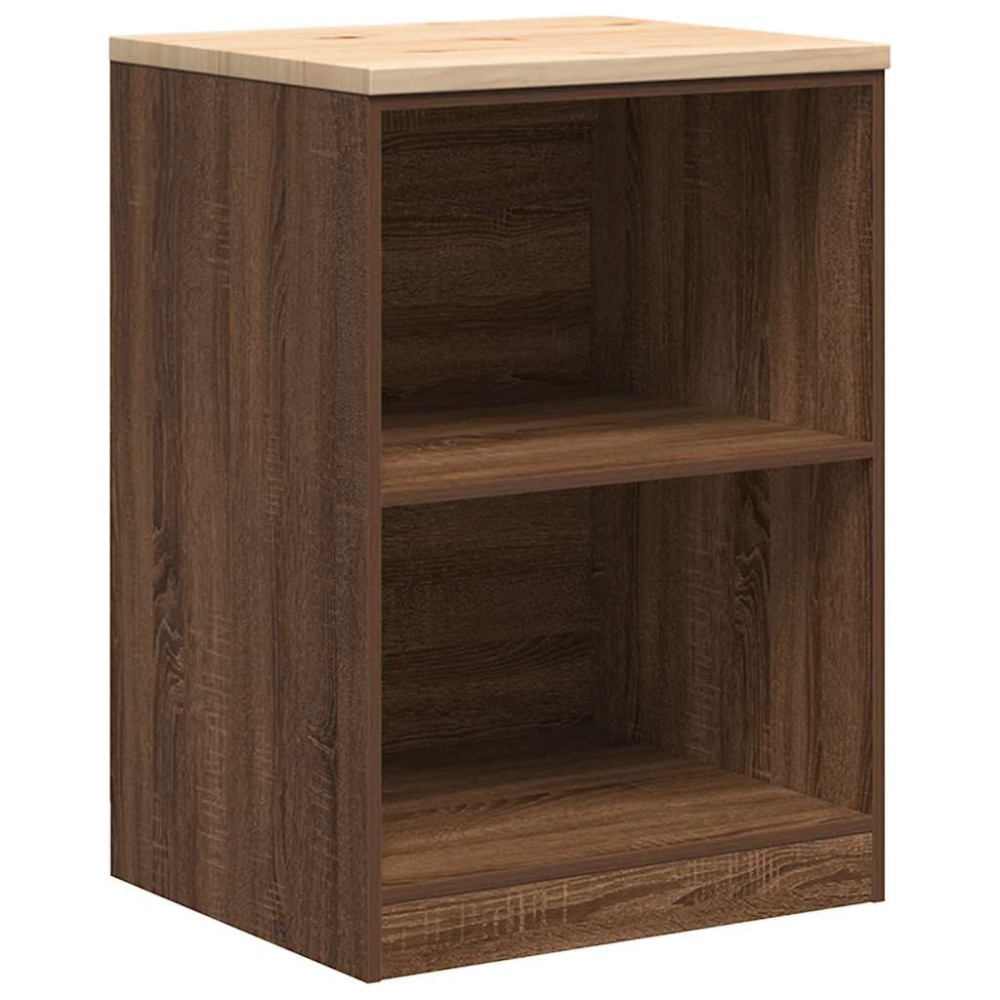 vidaXL Dulap de depozitare pentru garaj Stejar maro 60x51x85 cm