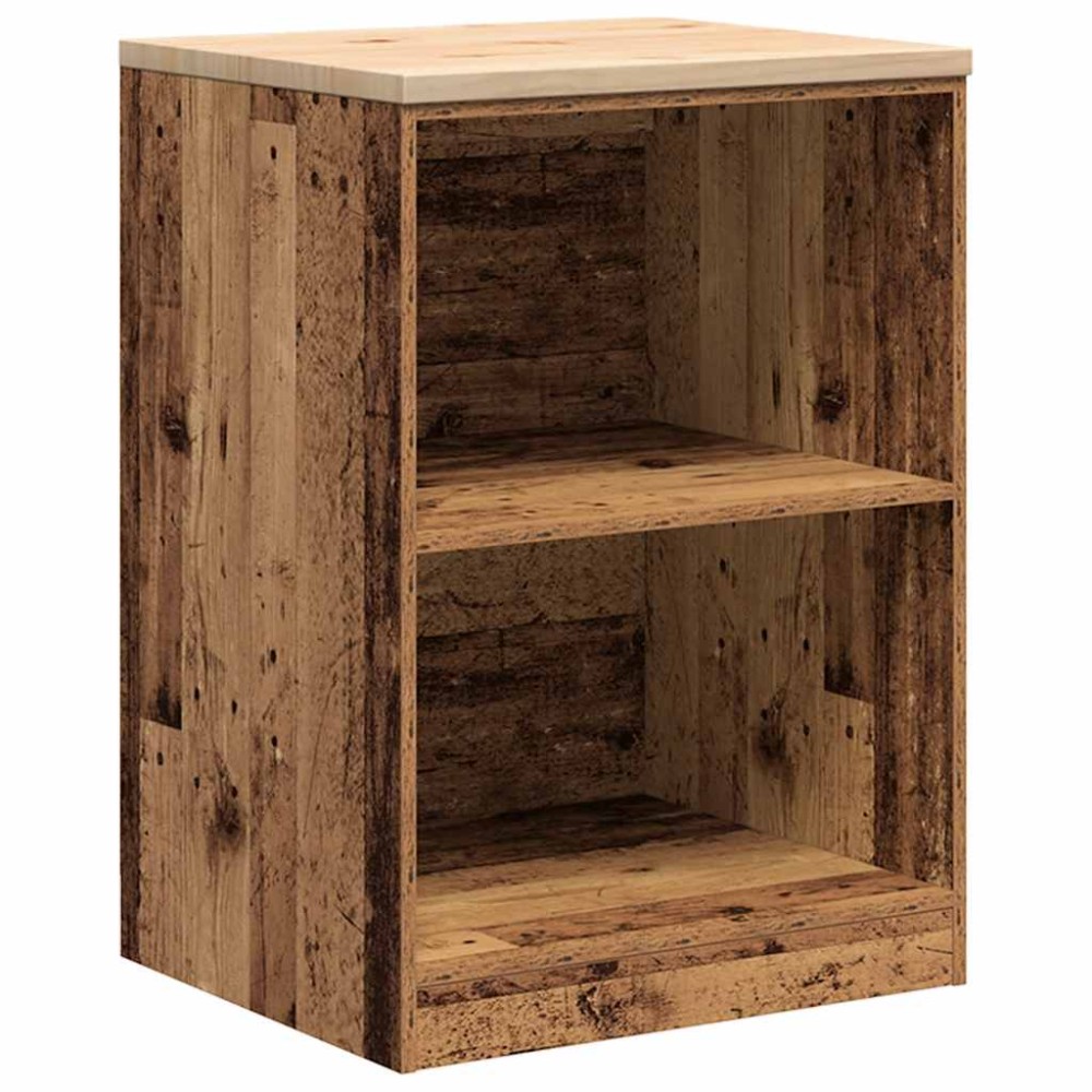 vidaXL Dulap depozitare garaj lemn vechi 60x51x85 cm lemn masiv de pin