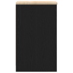 vidaXL Dulap depozitare garaj negru 30x51x85 cm lemn masiv de pin vidaXL Dulap depozitare garaj negru 30x51x85 cm lemn masiv de pin