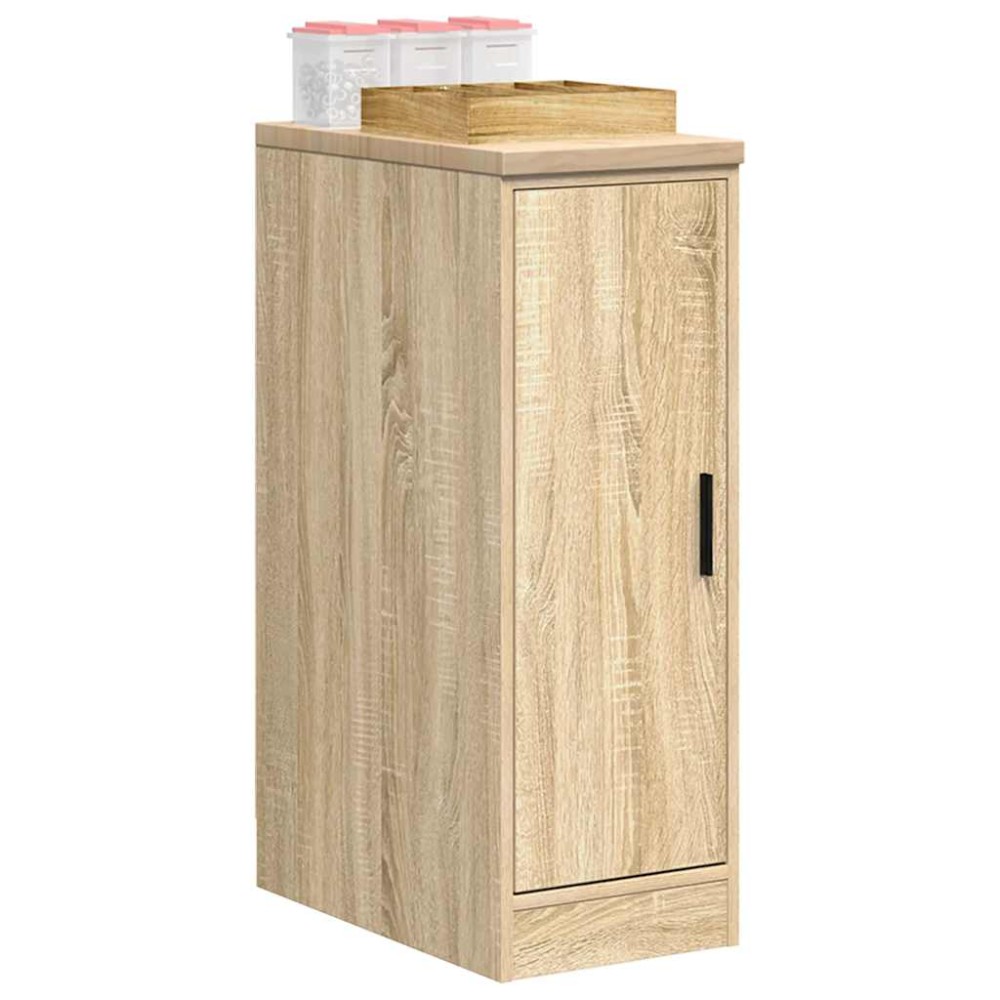 vidaXL Dulap depozitare garaj Stejar Sonoma 30x51x85 cm lemn masiv pin