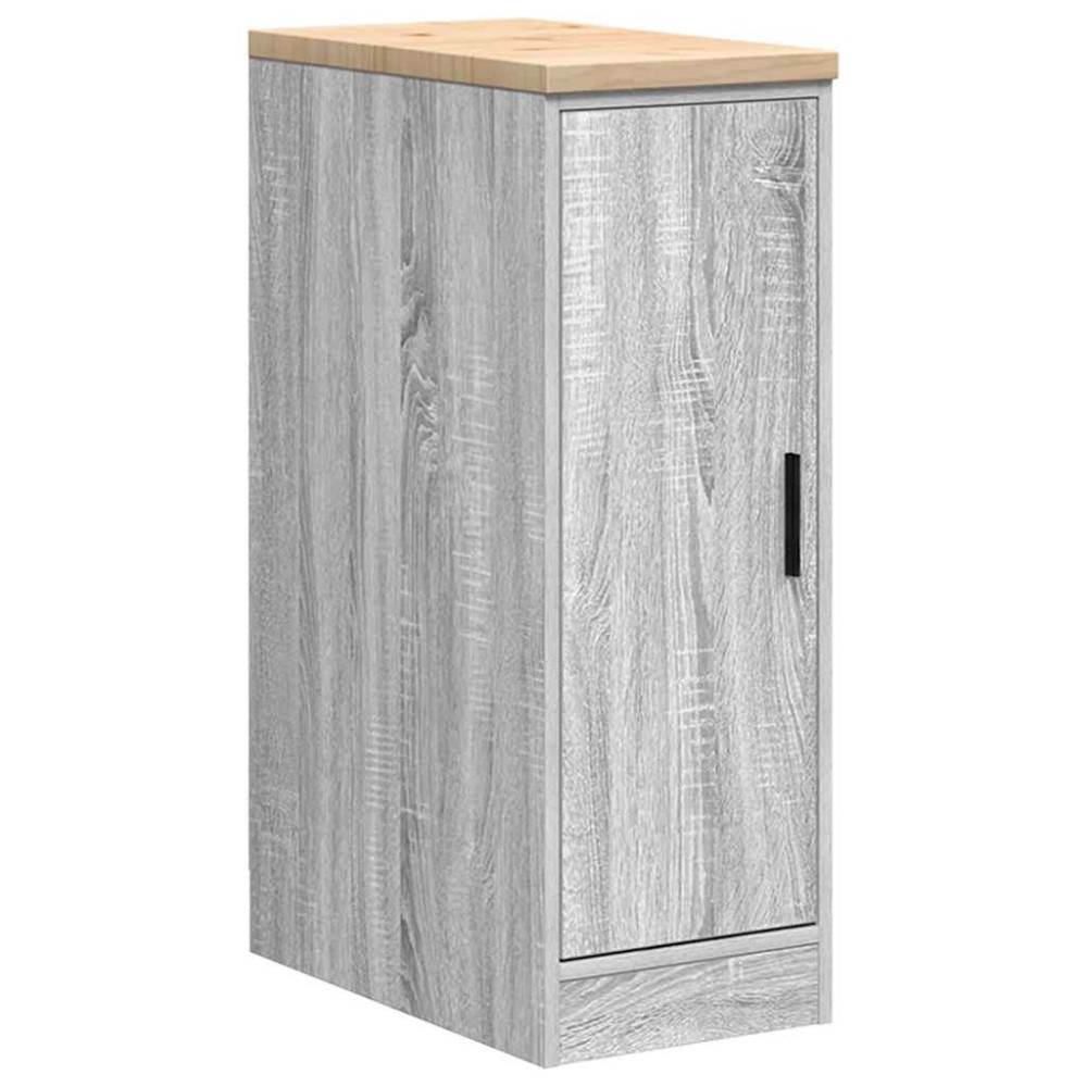 vidaXL Dulap depozitare garaj gri Sonoma 30x51x85 cm