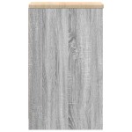 vidaXL Dulap depozitare garaj gri Sonoma 30x51x85 cm vidaXL Dulap depozitare garaj gri Sonoma 30x51x85 cm