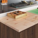 vidaXL Dulap depozitare garaj stejar maro 30x51x85 cm vidaXL Dulap depozitare garaj stejar maro 30x51x85 cm