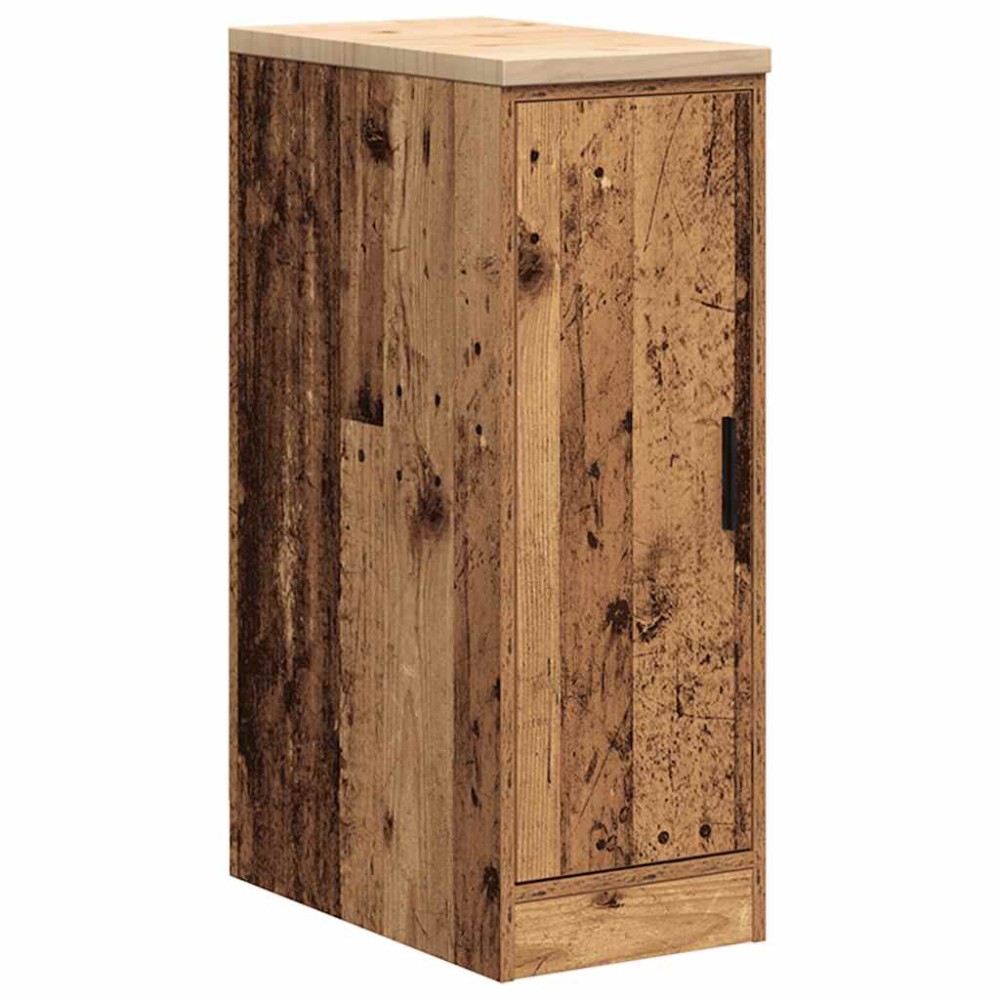 vidaXL Dulap depozitare garaj lemn vechi 30x51x85 cm lemn masiv de pin