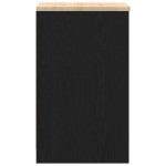 vidaXL Dulap depozitare garaj negru 40x51x85 cm lemn masiv de pin vidaXL Dulap depozitare garaj negru 40x51x85 cm lemn masiv de pin
