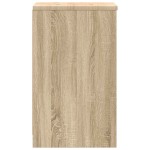 vidaXL Dulap depozitare garaj Stejar Sonoma 40x51x85 cm lemn masiv pin vidaXL Dulap depozitare garaj Stejar Sonoma 40x51x85 cm lemn masiv pin