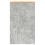 vidaXL Dulap depozitare garaj Beton Gri 40x51x85 cm lemn masiv de pin vidaXL Dulap depozitare garaj Beton Gri 40x51x85 cm lemn masiv de pin