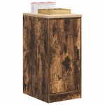 vidaXL Dulap de depozitare de garaj stejar afumat 40x51x85 cm