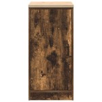 vidaXL Dulap de depozitare de garaj stejar afumat 40x51x85 cm