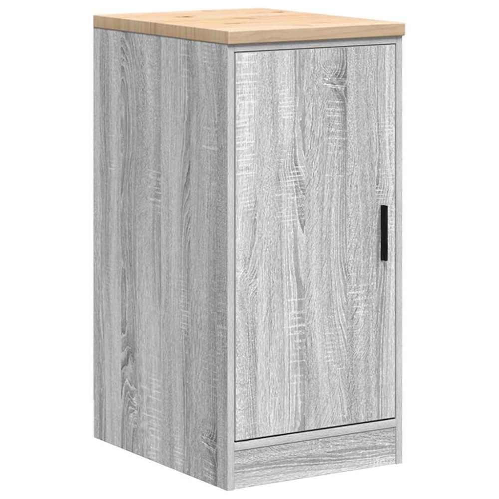 vidaXL Dulap depozitare garaj gri Sonoma 40x51x85 cm lemn masiv de pin