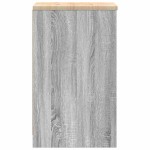 vidaXL Dulap depozitare garaj gri Sonoma 40x51x85 cm lemn masiv de pin vidaXL Dulap depozitare garaj gri Sonoma 40x51x85 cm lemn masiv de pin