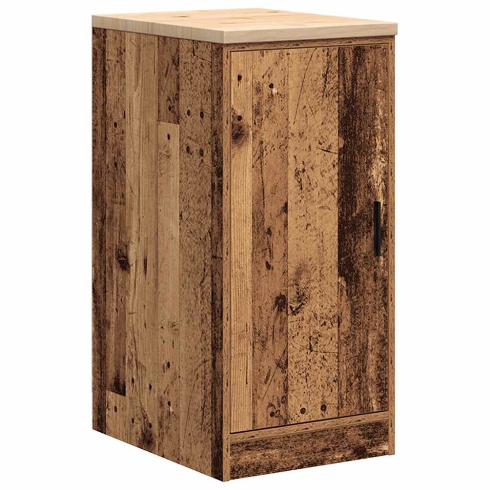 vidaXL Dulap depozitare garaj lemn vechi 40x51x85 cm lemn masiv de pin