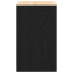 vidaXL Dulap depozitare garaj negru 60x51x85 cm lemn masiv de pin