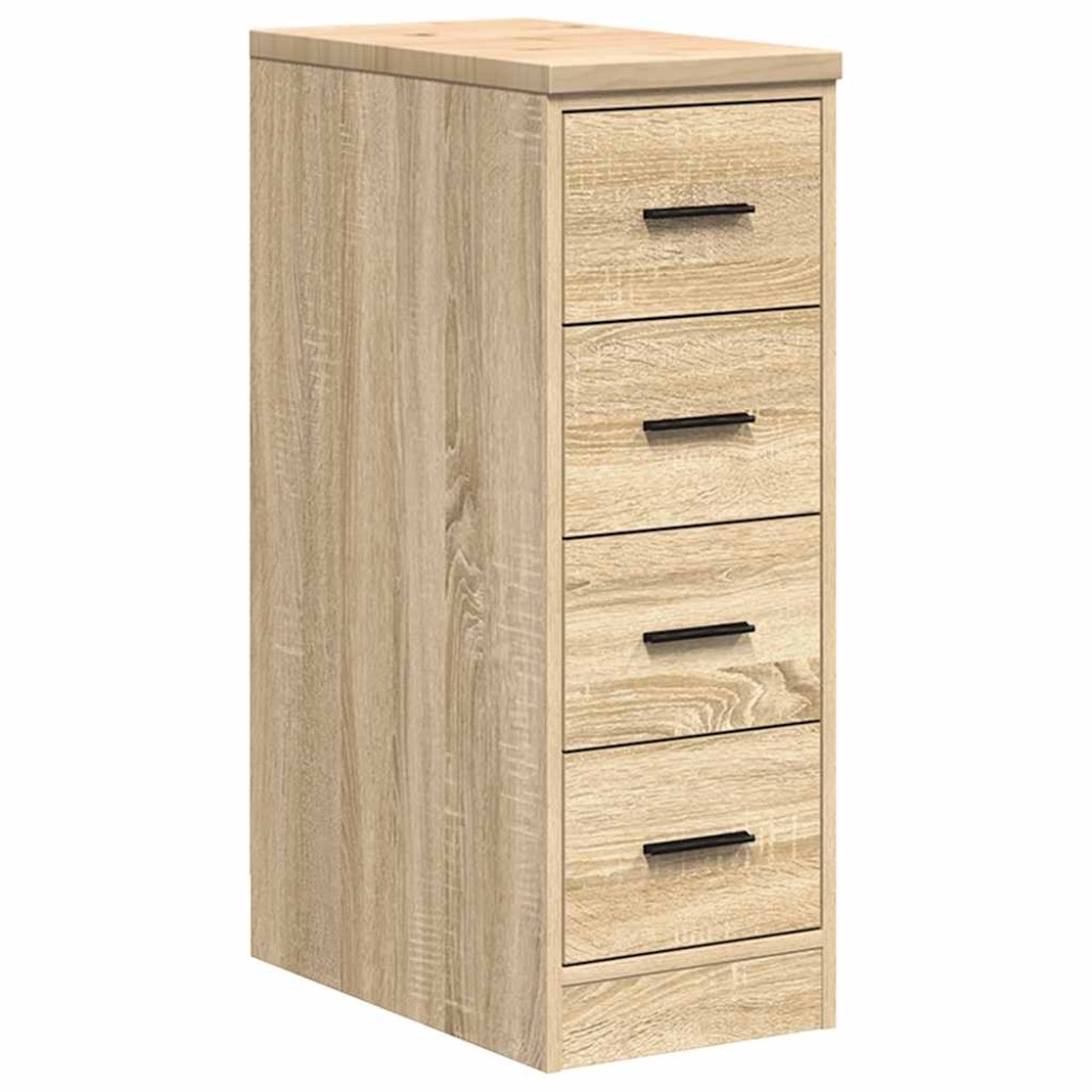 vidaXL Dulap depozitare garaj Stejar Sonoma 30x51x85 cm lemn masiv pin
