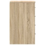 vidaXL Dulap depozitare garaj Stejar Sonoma 30x51x85 cm lemn masiv pin vidaXL Dulap depozitare garaj Stejar Sonoma 30x51x85 cm lemn masiv pin