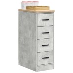 vidaXL Dulap depozitare garaj Beton Gri 30x51x85 cm lemn masiv de pin vidaXL Dulap depozitare garaj Beton Gri 30x51x85 cm lemn masiv de pin