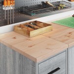 vidaXL Dulap depozitare garaj gri Sonoma 30x51x85 cm vidaXL Dulap depozitare garaj gri Sonoma 30x51x85 cm