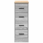 vidaXL Dulap depozitare garaj gri Sonoma 30x51x85 cm vidaXL Dulap depozitare garaj gri Sonoma 30x51x85 cm