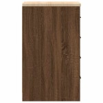 vidaXL Dulap depozitare garaj stejar maro 30x51x85 cm vidaXL Dulap depozitare garaj stejar maro 30x51x85 cm