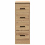 vidaXL Dulap de depozitare pentru garaj Artisan Stejar 30x51x85 cm