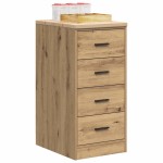 vidaXL Dulap de depozitare pentru garaj Artisan Stejar 40x51x85 cm vidaXL Dulap de depozitare pentru garaj Artisan Stejar 40x51x85 cm