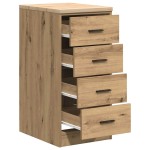 vidaXL Dulap de depozitare pentru garaj Artisan Stejar 40x51x85 cm vidaXL Dulap de depozitare pentru garaj Artisan Stejar 40x51x85 cm
