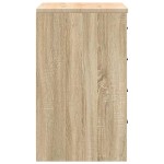 vidaXL Dulap depozitare garaj Stejar Sonoma 60x51x85 cm lemn masiv pin vidaXL Dulap depozitare garaj Stejar Sonoma 60x51x85 cm lemn masiv pin