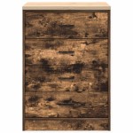 vidaXL Dulap de depozitare pentru garaj stejar afumat 60x51x85 cm