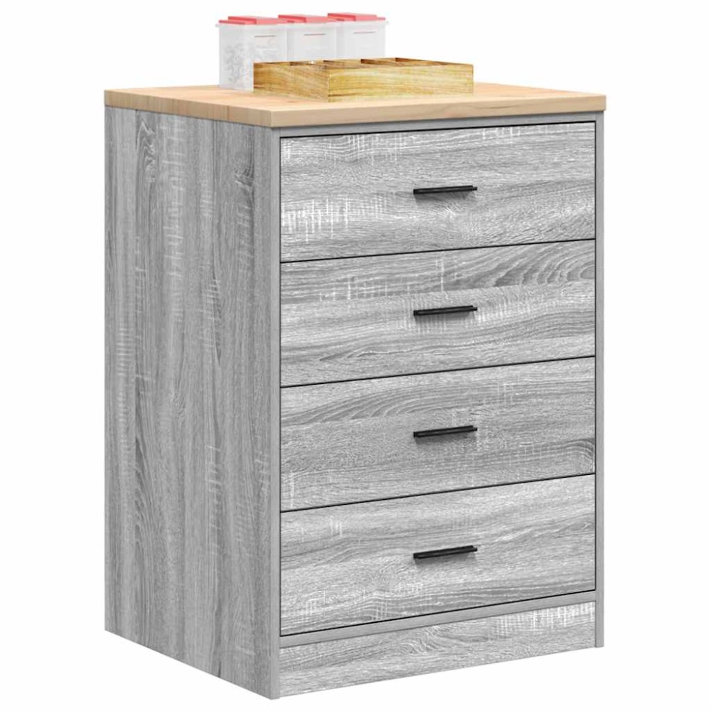 vidaXL Dulap depozitare garaj gri Sonoma 60x51x85 cm