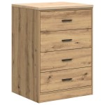 vidaXL Dulap de depozitare pentru garaj Artisan Stejar 60x51x85 cm vidaXL Dulap de depozitare pentru garaj Artisan Stejar 60x51x85 cm